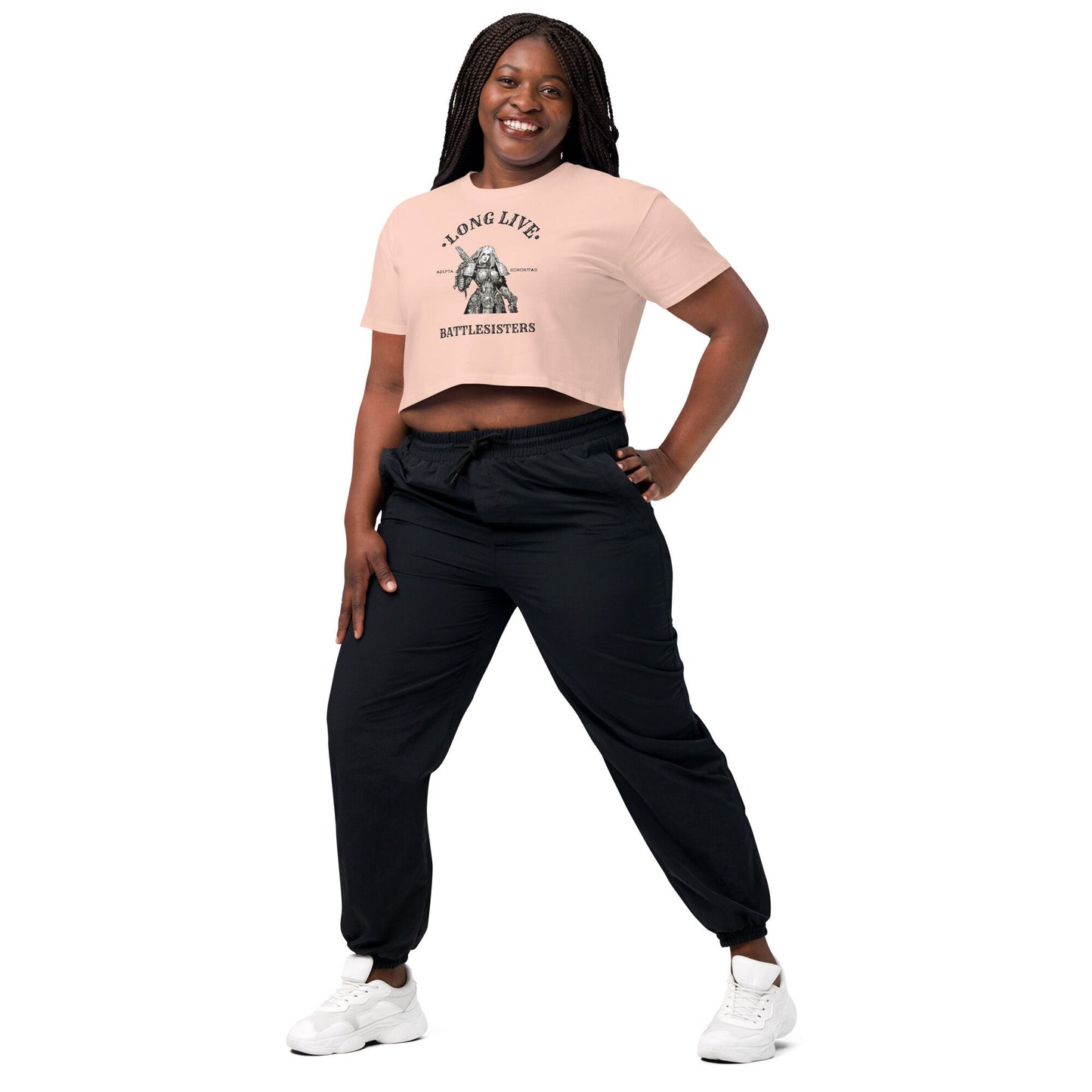 Long Live Battle Sisters Women’s crop top