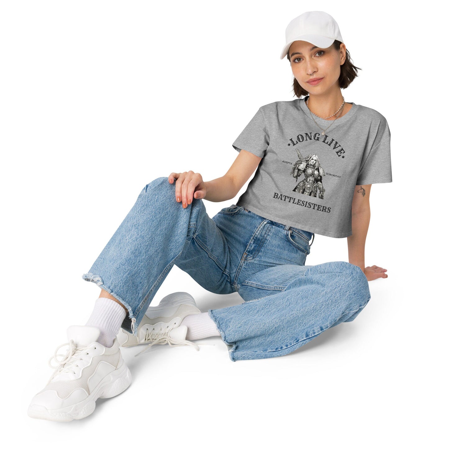 Long Live Battle Sisters Women’s crop top