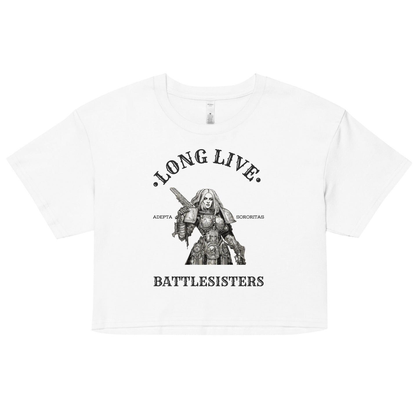 Long Live Battle Sisters Women’s crop top