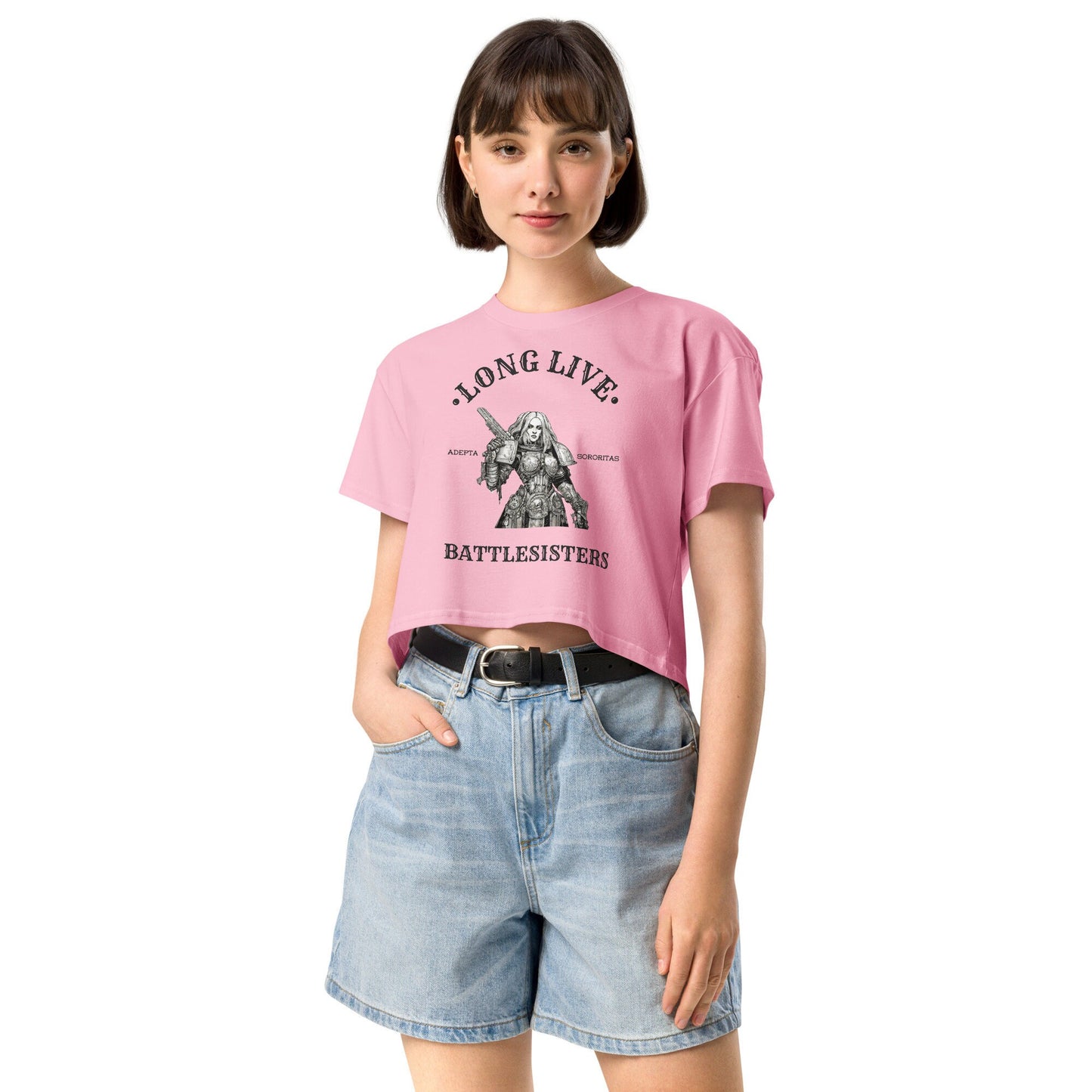 Long Live Battle Sisters Women’s crop top