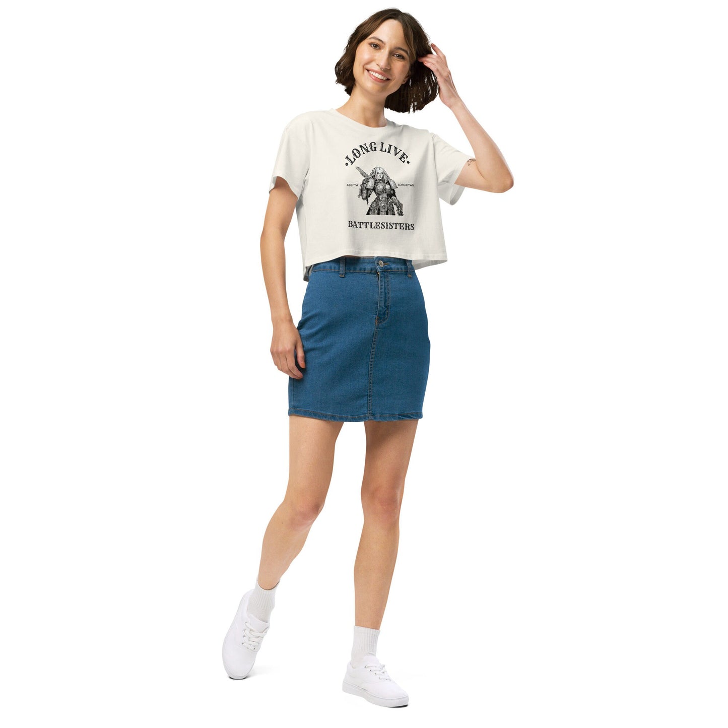 Long Live Battle Sisters Women’s crop top