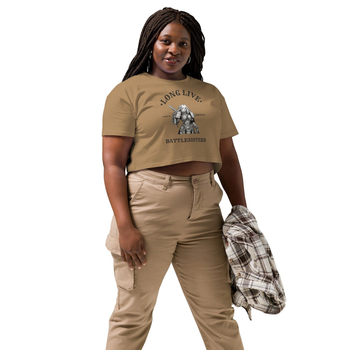Long Live Battle Sisters Women’s crop top