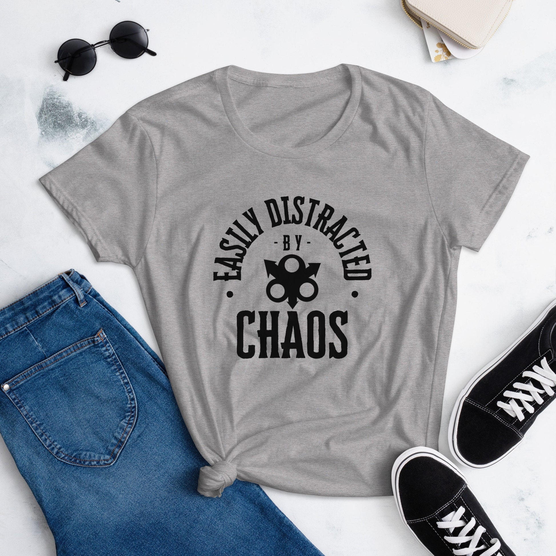 Distracted by chaos shirt