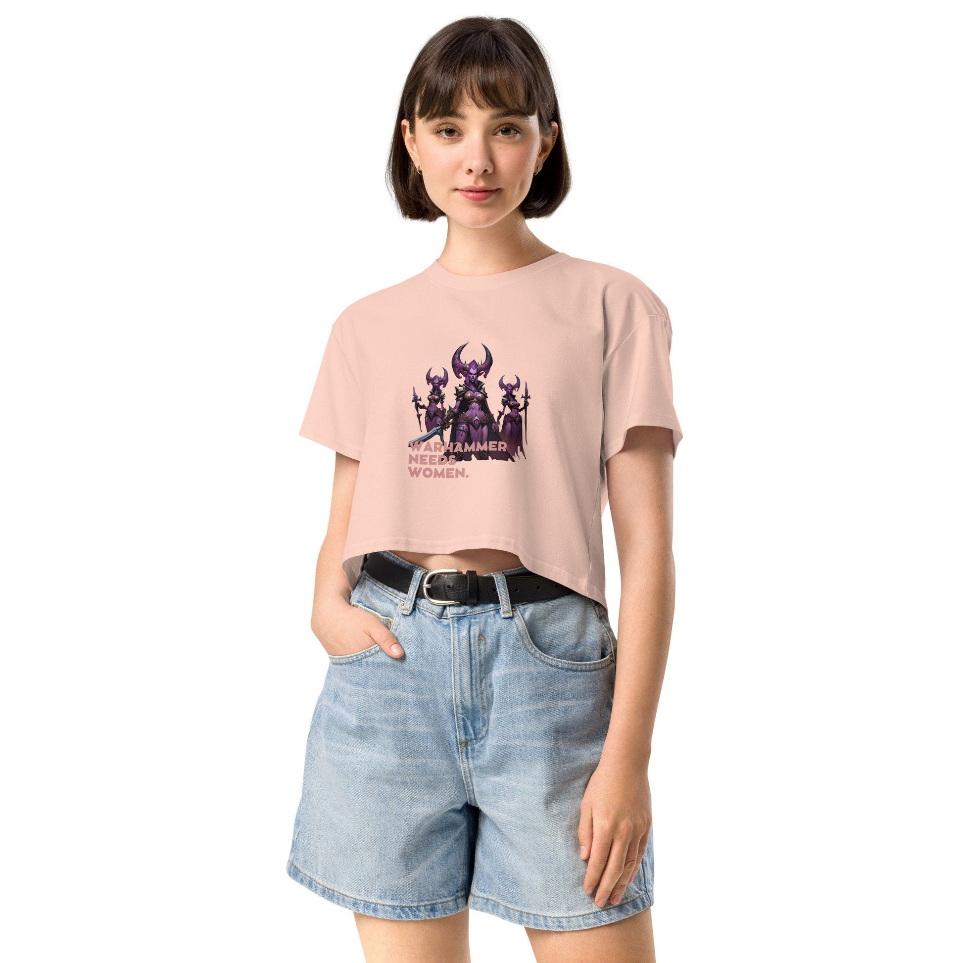 Warhammer Needs Women Women’s crop top