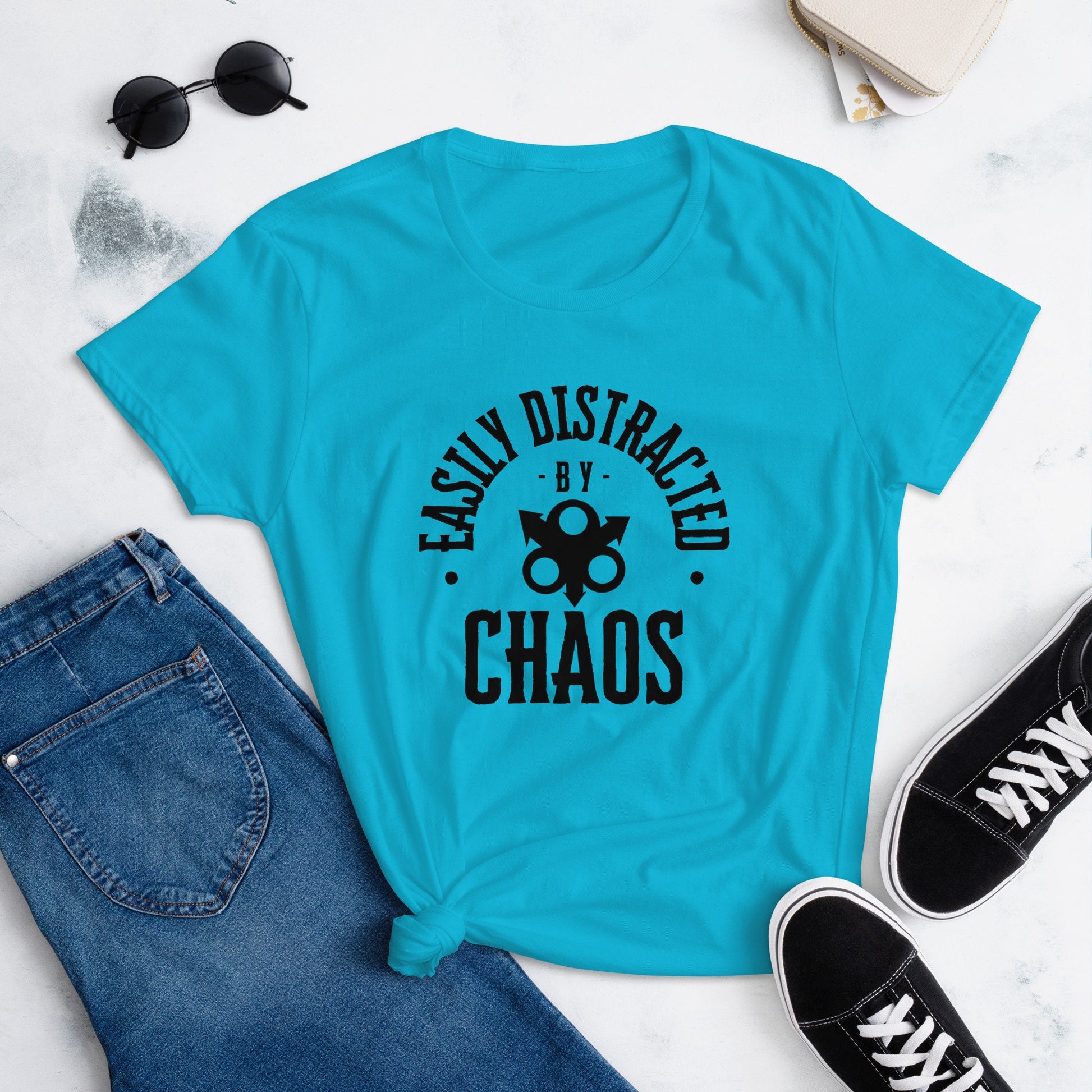 Distracted by chaos shirt