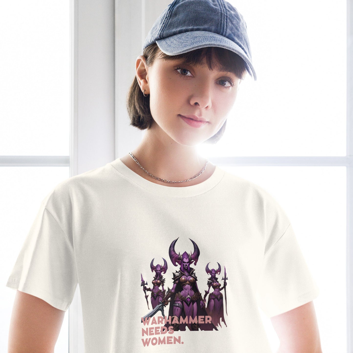 Warhammer Needs Women Women’s crop top