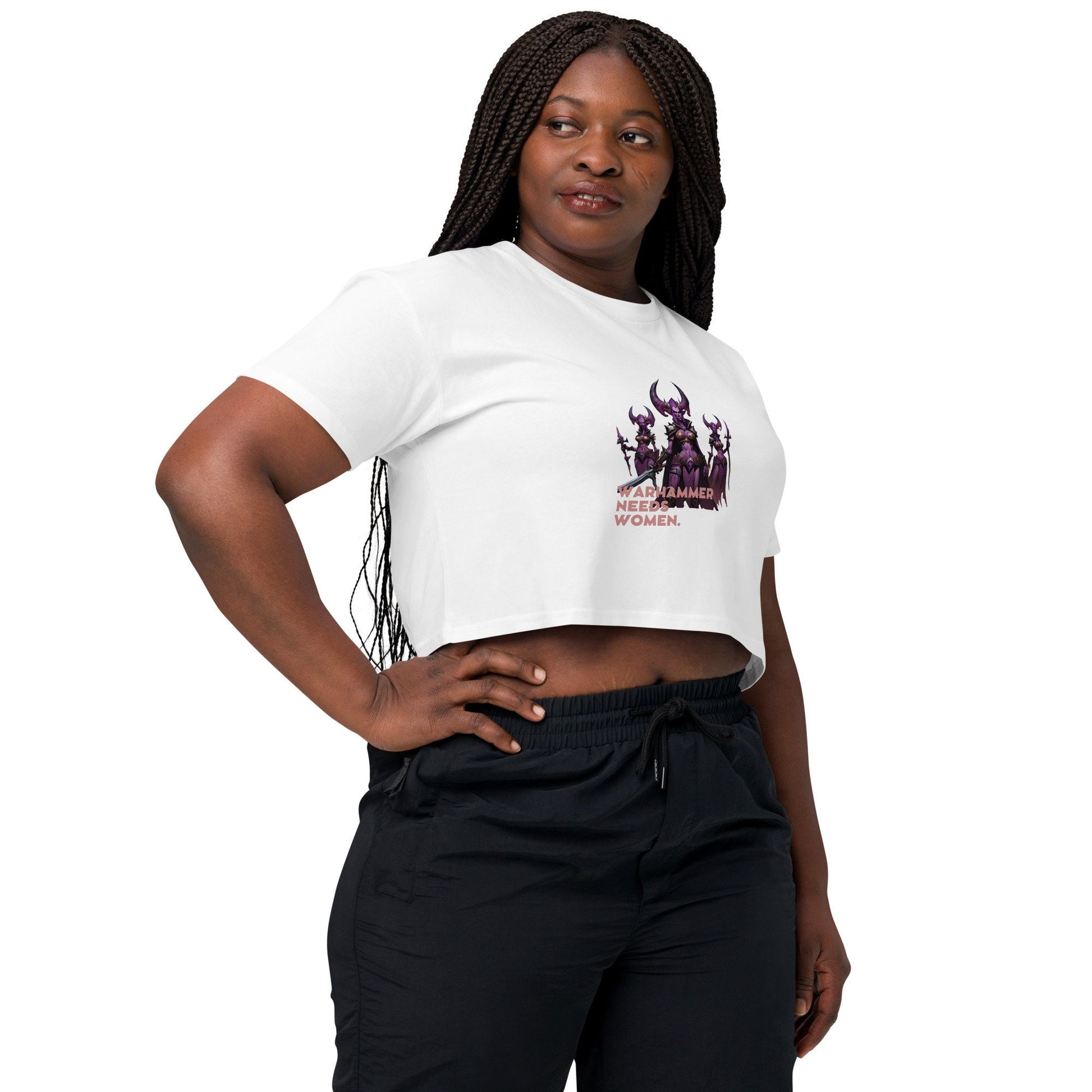 Warhammer Needs Women Women’s crop top