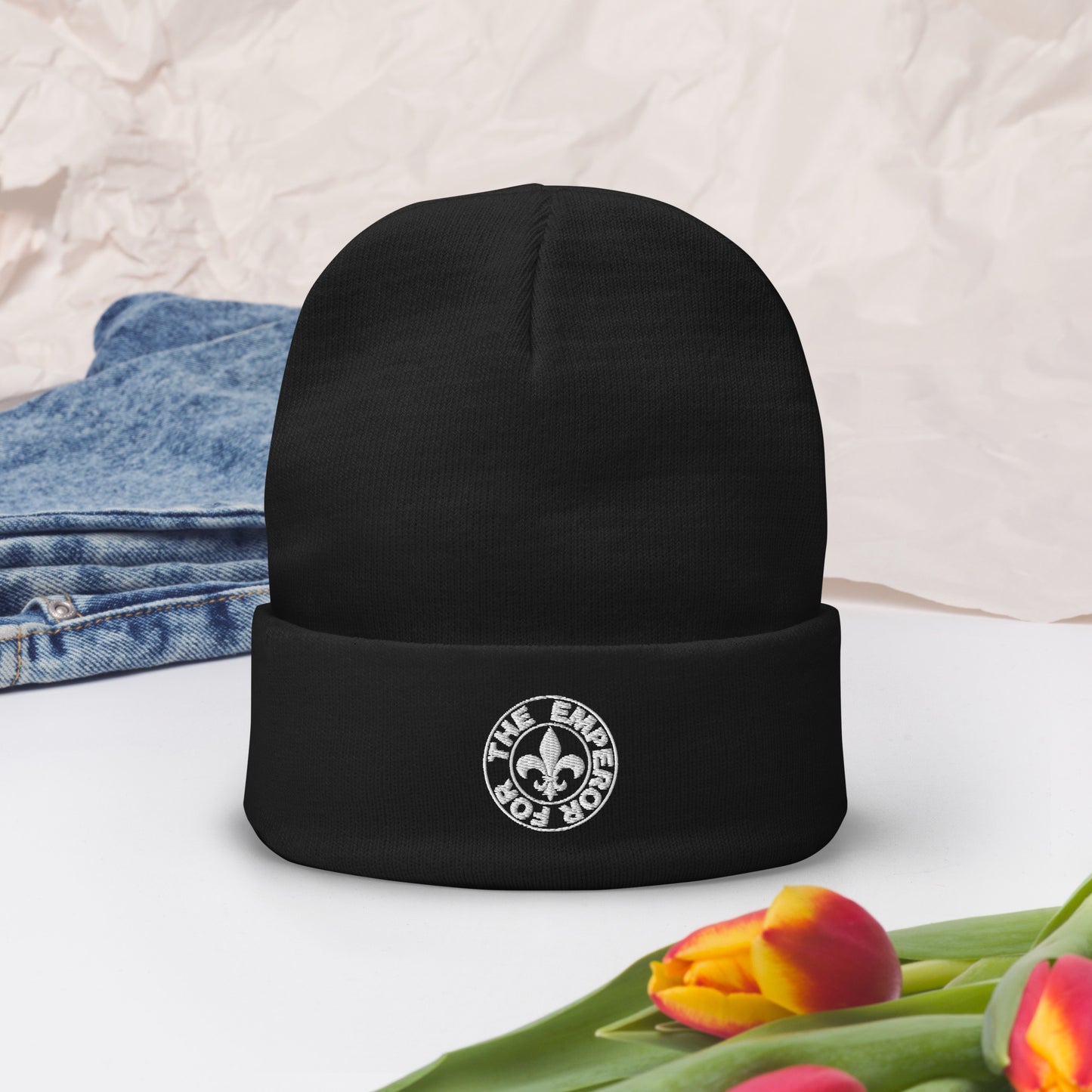 Embroidered Beanie